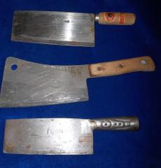 3 Vintage Cleavers