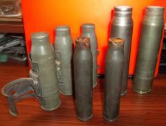 Military Brass/ Mortar Casings
