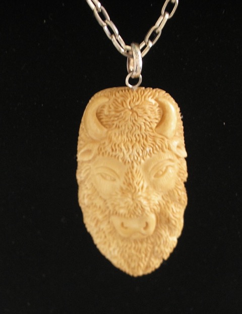 Shoshone Carved Bone Necklace
