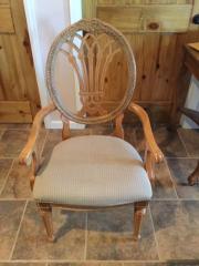 4-Decorative Wood Dining Room Chairs