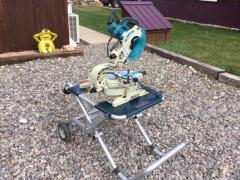 Makita 10 Inch Table Saw On Bosch Wheel Stand