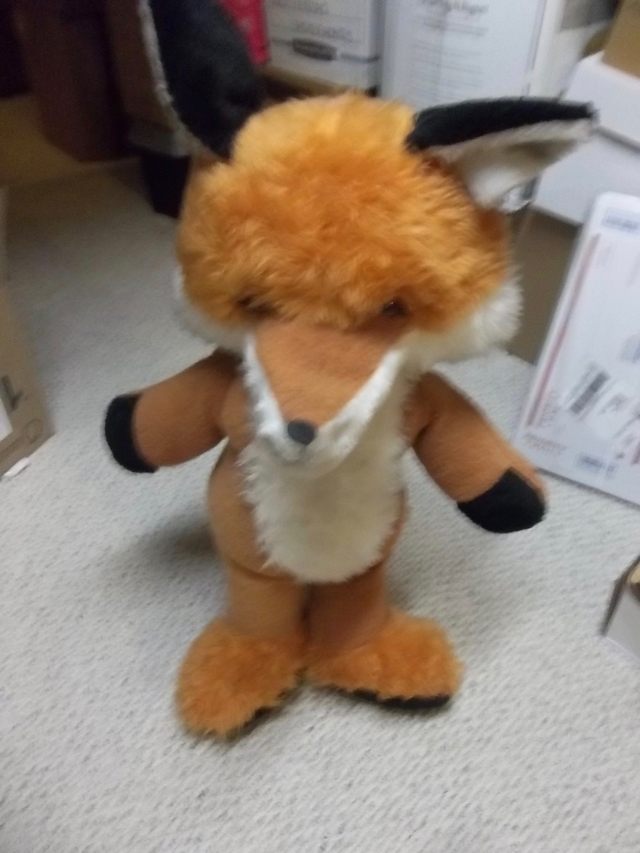 Vintage Cartoon Wolf