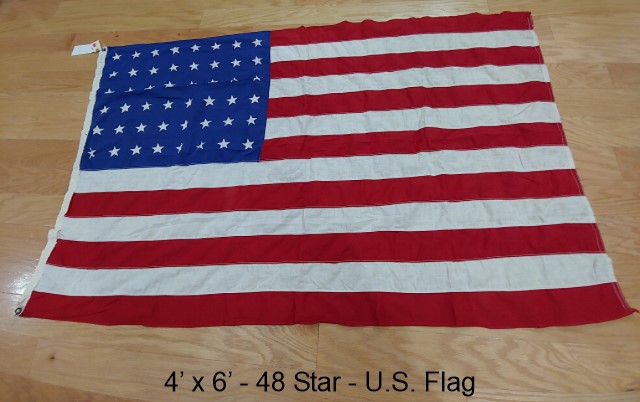 4 Ft X 6 Ft 48 Star Flag