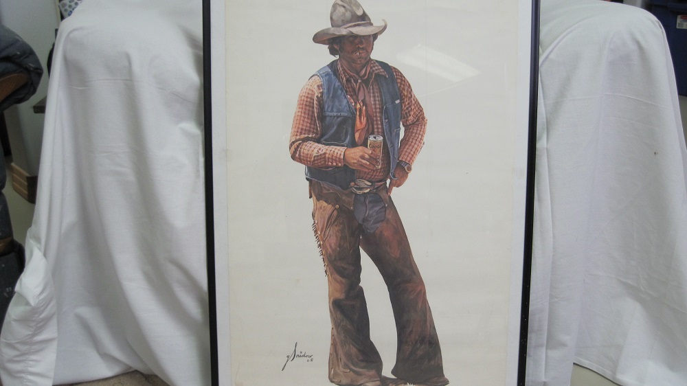 Coors Cowboy Picture