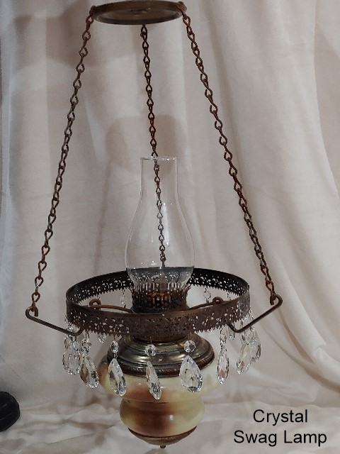 Crystal Swag Lamp