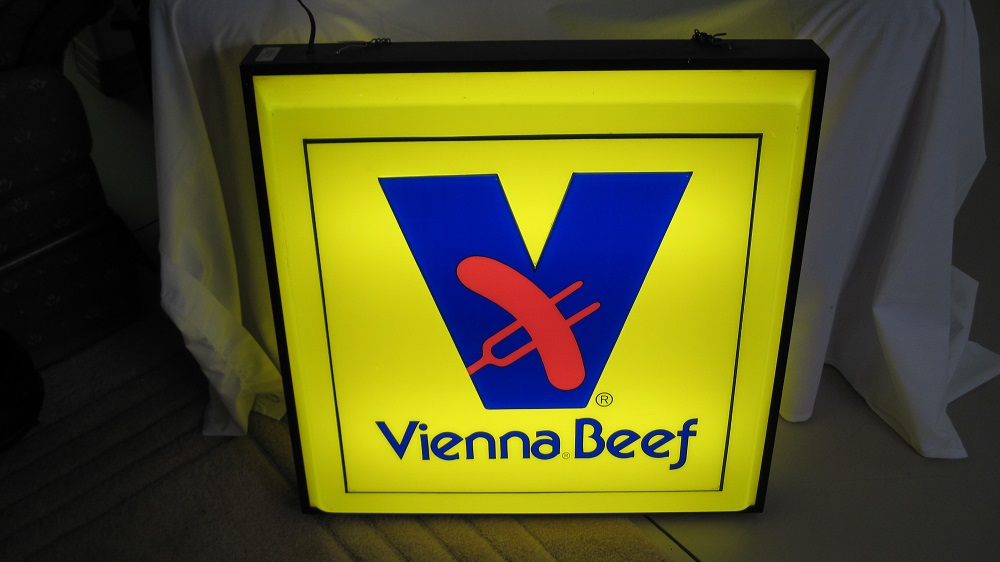 Vintage Vienna Lighted Sign