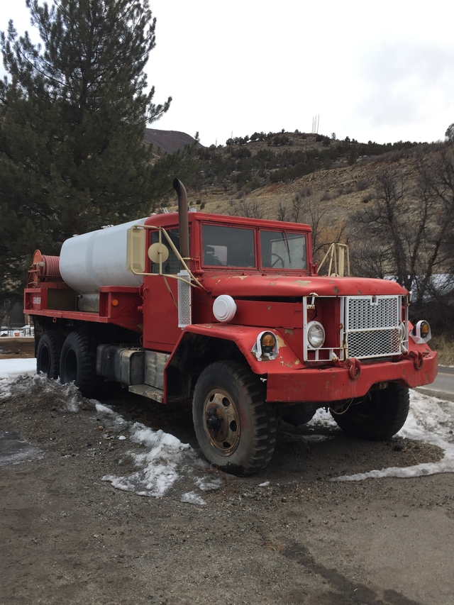 1956 Military Fire Truck