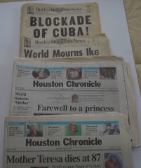 Vintage Newspapers