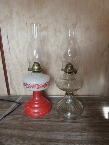 Vintage Oil Lamps