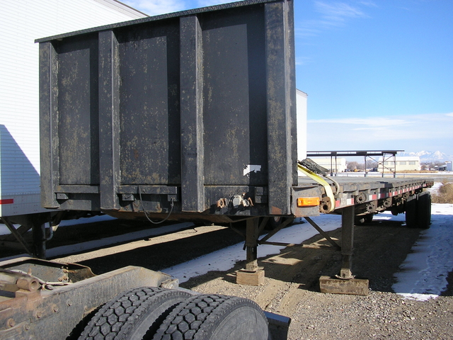 1989 Great Dane 48 Ft X 96 Inch Flatbed Steel Trailer With Wood Deck