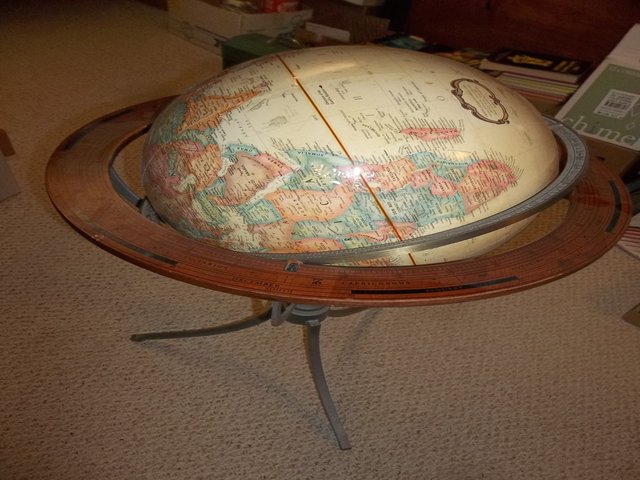 Freestanding World Globe