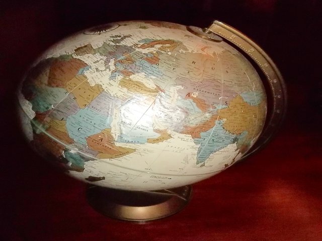 Table Top World Globe
