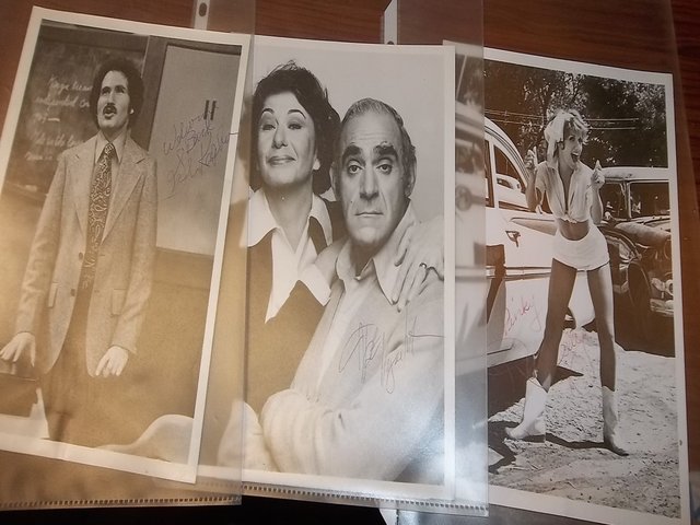 Autographed TV Celebrities-2