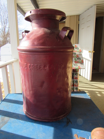 Surface Creek, CO Milk Can